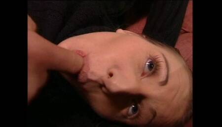 Young Girl with Small Tits and Tight Pussy Cumshot by a Huge Cock