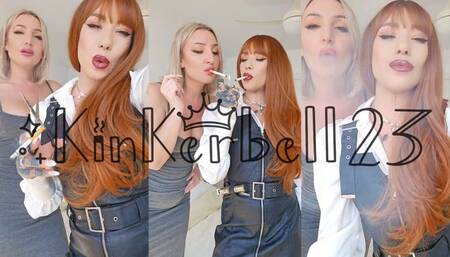 Stepmom and friend smoke and shave your head bald - kinkerbell23