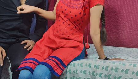 Hot sexy chachi ne bhatije ke sath maja kiya