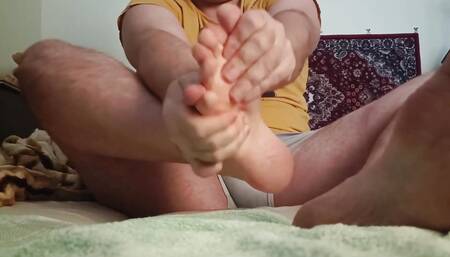 Feet Massage Myself
