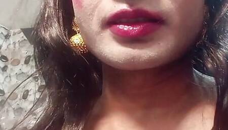 A beautiful trans gender bathing