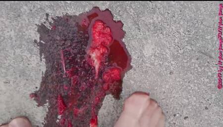 Wet and Dirty Pantyhose