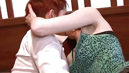 Lily Cade and Ruby Use a Strapon to Fuck Each Other for the Camera