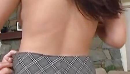 Super Adorable Asian Babe Wants to Try Anal for the First Time but Warms up