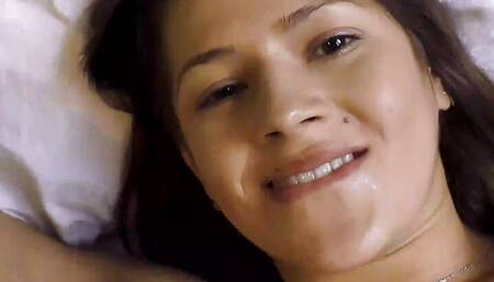 Taboo Babe Serina Loves Being Bred By Stepdad & Stepbrother!