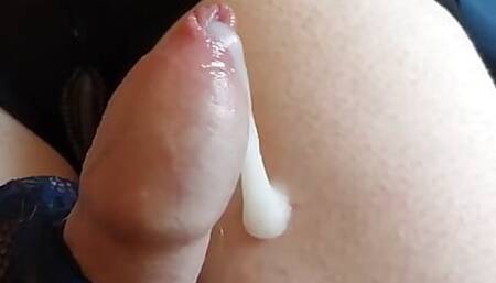 Sweet Sissygasm in Cute Skirt, Panties, Tights & Heels