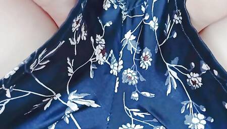 Young girl was caught while I put my hands under her pajamas and penetrated her