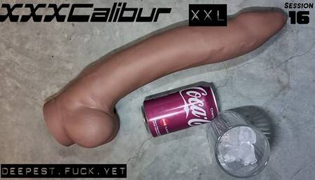 XXXCalibur XXL Session.16 - Deepest fuck yet of Str8 Married Guy by Fucking Machine