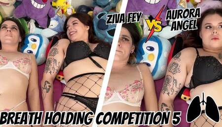 4K Ziva Fey - Aurora Angel - Breath Holding Competition 5