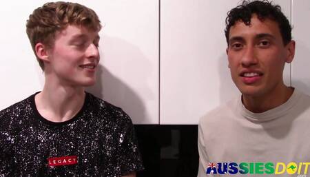 Handsome Justin4 Takes Kaleb Hard Dick After Sixty Nine