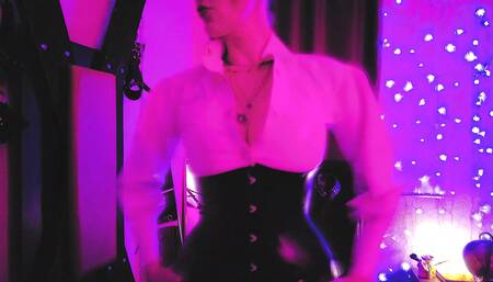 Mistress Eva Latex Fetish Femdom MILF Rubber Kink BDSM Hot High Heels Domina