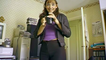 Anna Visits Terry for a Fuck and End up Cum Coated