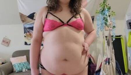 Lingerie Belly Inflation