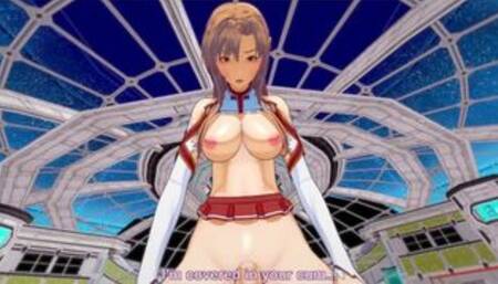 SAO futa Asuna fuck you mouth blowjob Taker POV