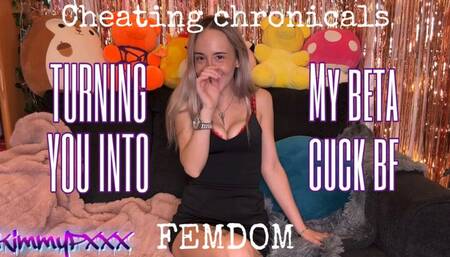 Cheating and turning you into my Beta Cuck boyfriend!