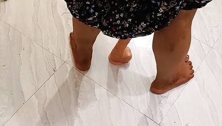 Cowgirl possition fucked with stepmom,with clear audio.