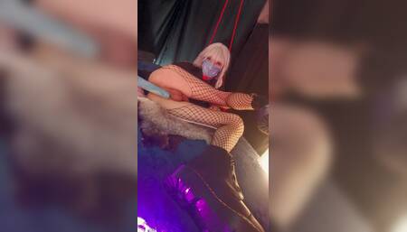 Moira Zweit Deep anal dildos, balls slapping and eyes rolling.