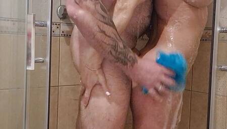 My beautiful Milf under the shower