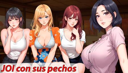 Spanish audio JOI hentai. Don't! They want to learn how to use their tits with you.