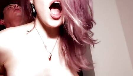 "i'm a Slut, Not Dishwasher!" Yes! You'll Get Fucked Rough and Have to Wipe the Cum off Your Fase Twice!