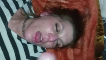 Amateur Wife Takes Deepthroat All The Way