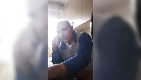 I Wank My Cock While I'm on the Phone
