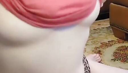 Dropping my big milf Red head ginger tits for you