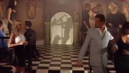 Charming Blonde Babe Nikki Anderson Was Invited Ot Private Party Where Many European Stars