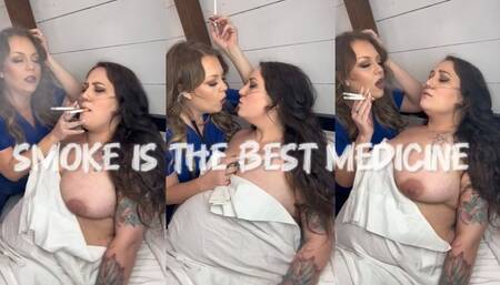 Smoke is the best medicine - Coughing fetish