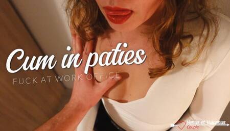 OFFICE BABE FUCKS AT WORK!