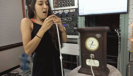 Freya Tries Out the Penny Arcade Lung Tester (MP4 - 1080p)