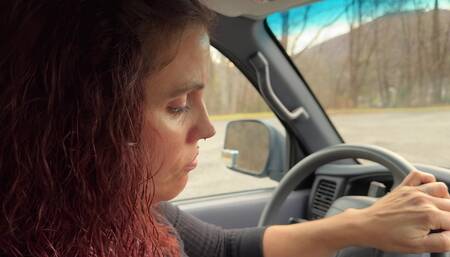 Driving In Merrell Sandals