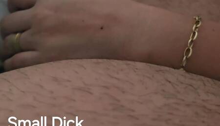 Step mom touch for first time a small dick from husband best friend and handjob him