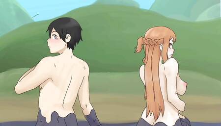 SAO Kirito x Asuna Desire QS Comic