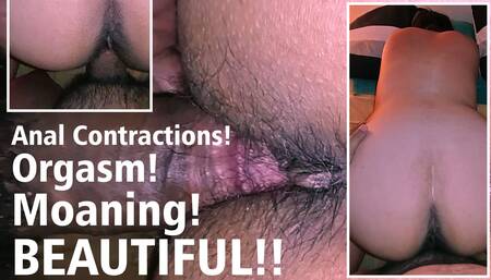 Anal contractions while having an orgasm!