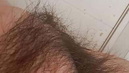 lover records my hairy pussy, it turns him on a lot