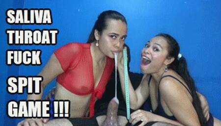 2 MODELS DEEP THROAT SPIT FETISH 241215HC SARAI + VIOLET THROATFUCKING UNBELIEVABLE LONG SALIVA WATERFALLS COMPETITION AND SLOPPY DEEPTHROAT (FULL HD MP4 VERSION)