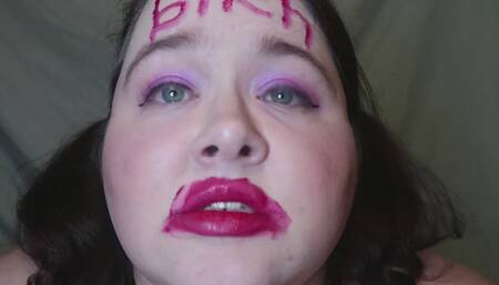 Faery Degrades Herself, Begging and Encouraging You To Cum On Her Face