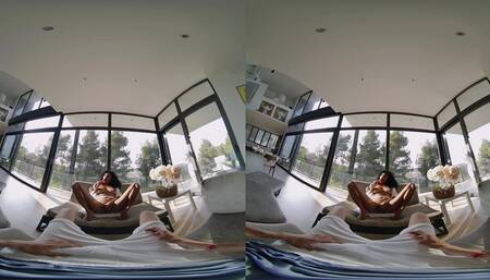 Horny Teen Surprises Me Wearing Lingerie - Virtual Real Porn