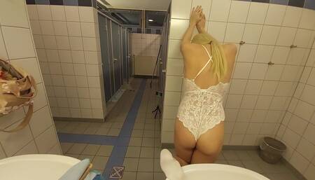 Horny in Public Toilet 2