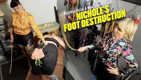 Nichole's Foot Destruction HD