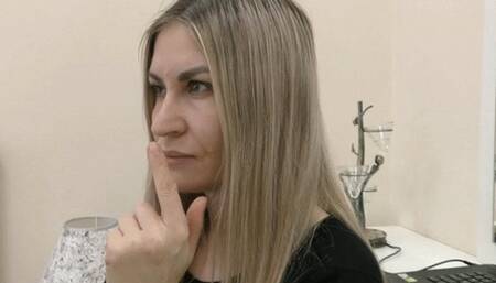 Your nose is full of boogers or snot MP4 HD 720p