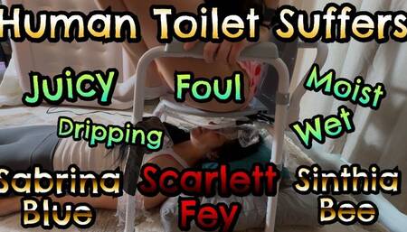 She's our personal Fart inhaling Toilet!