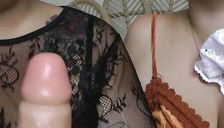 Vends-ta-culotte - Your two luscious roommates catch you rummaging through their dirty panties