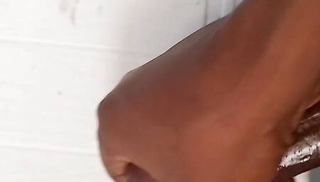 I bang my cock on the table for pleasure