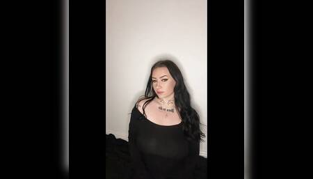 Horny British teen takes you to her place after date JOI