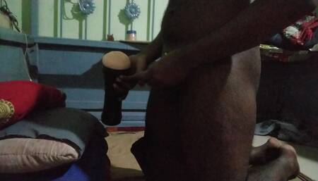 First time using a sex toy for masterbate