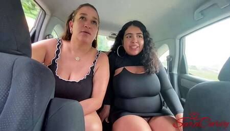 Naughty Latina Stepdaughter Fucked at the Market