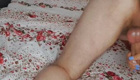 Extreme Deep Anal with Big Slink Dildo. Huge 45cm Butt Plug Fucking My Boyfriend's Fat Ass