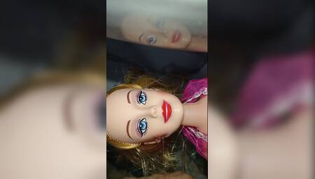 submissive girlfriend sucks my cock, until she is with her mouth wet, submissive girlfriend, fetish dolll, sexy dolly submissive blonde hot, close-up